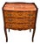 Antique Wood Inlaid Chest of Drawers, 1950s For Sale