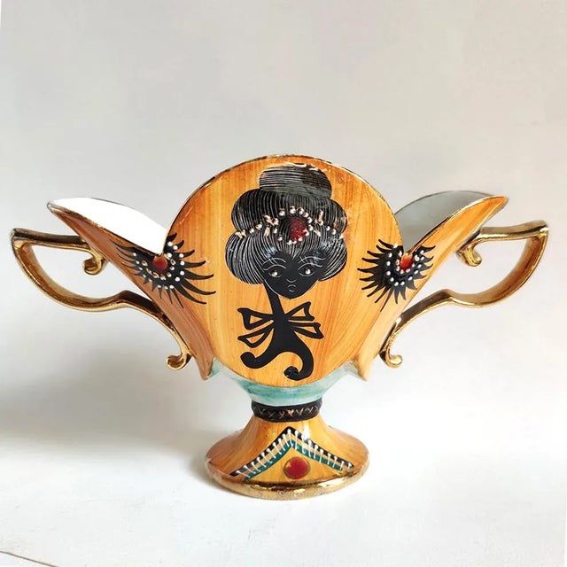 Ceramic Table Centerpiece from C. A. T. For Sale - Image 12 of 16