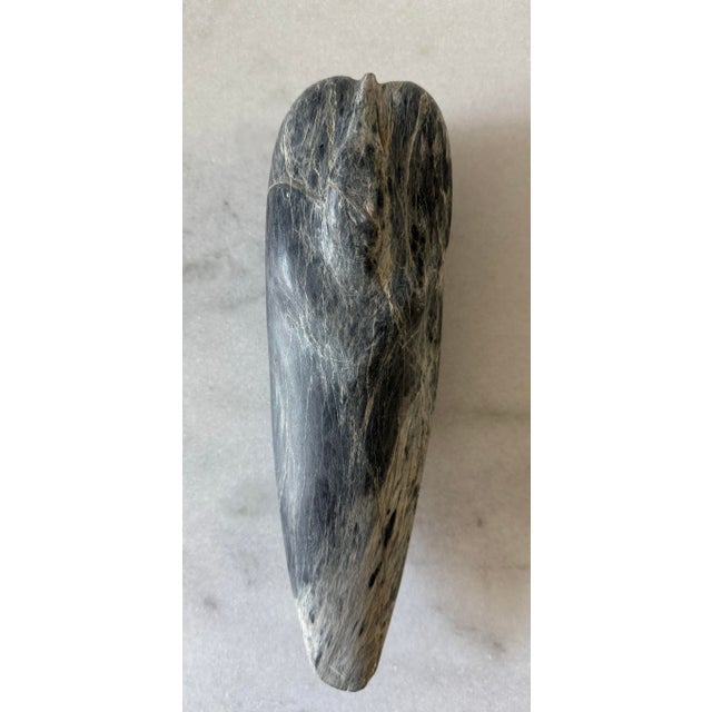 Hand Carved Soapstone Sculpture of a Bird For Sale - Image 11 of 12
