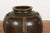 Ceramic Thai Brown Glazed Ceramic Vase with Loop Handles and Cream Dotted Décor For Sale - Image 7 of 13