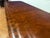 Traditional Multi-Banded Double Pedestal Mahogany Dining Table by Leighton Hall - Showroom Sample For Sale - Image 10 of 18