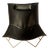 501 Semana Chair in Black Leather and Steel by David Weeks for Habitat, 1990s For Sale