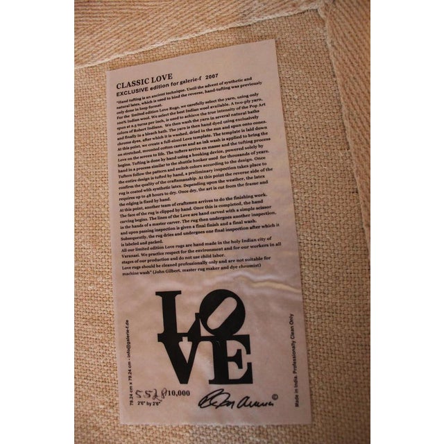 Wool multiple 1996/2007 Signed and numbered on label verso Edition: 10.000 Publisher: John Gilbert / Galerie-f In very...