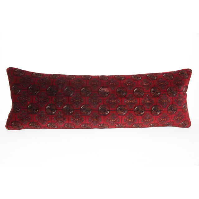 Here i am listing a 100% Handmade double knotted rug pillow cover, made from antique Persian tribal carpet rug. This’s a...