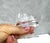 Mid-Century Modern Vintage Cut Crystal Cognac Glasses, 1970s, Set of 6 For Sale - Image 3 of 14