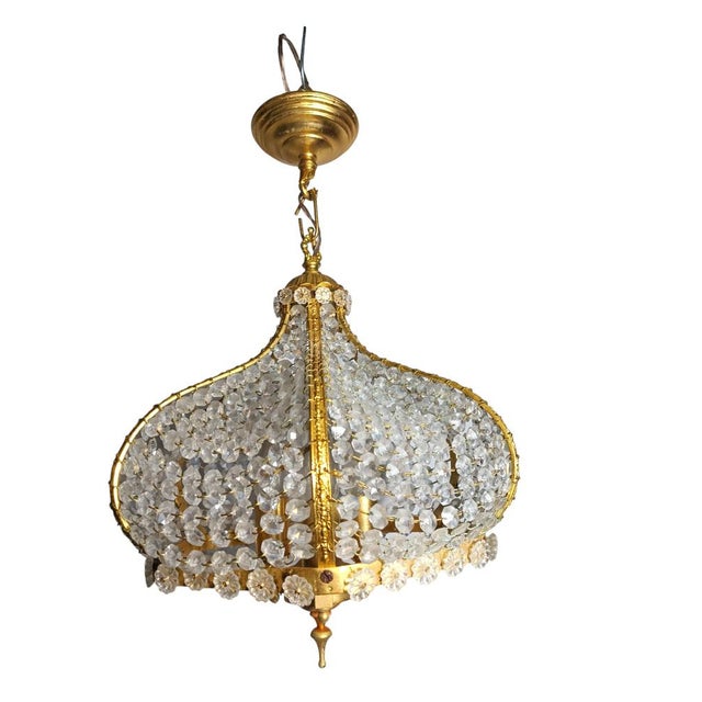 1940s Empire Ceiling Lamp, 1940s For Sale - Image 5 of 6