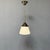 Kandem Hanging Lamp in Opaline Glass, 1930s For Sale - Image 3 of 18