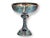 English silverplate trophy cup awarded to J.W. Mead for winning the 1929 1st Quarter Mile Open. Left with its richly aged...