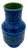 Rimini Blue Ceramic Vase by Aldo Londi for Bitossi, 1960s For Sale