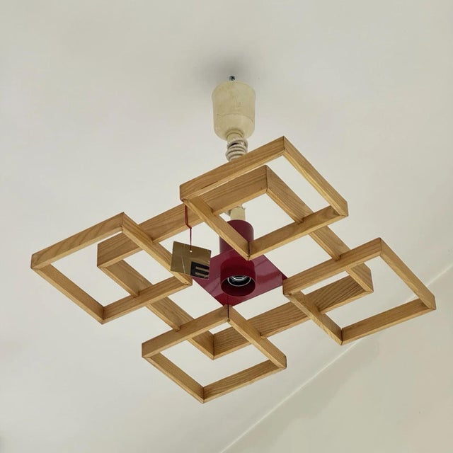 Pendant Lamp by Amelio Angelo Brotto for Esperia, 1960s, in Very Good conditions. Designed 1970 to 1979 This piece has an...