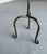 Gilt Iron Drinks Table on an Elevated and Scrolled Tripod Base For Sale - Image 4 of 12