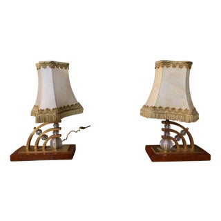 Vintage Table Lamps, 1950s, Set of 4 For Sale