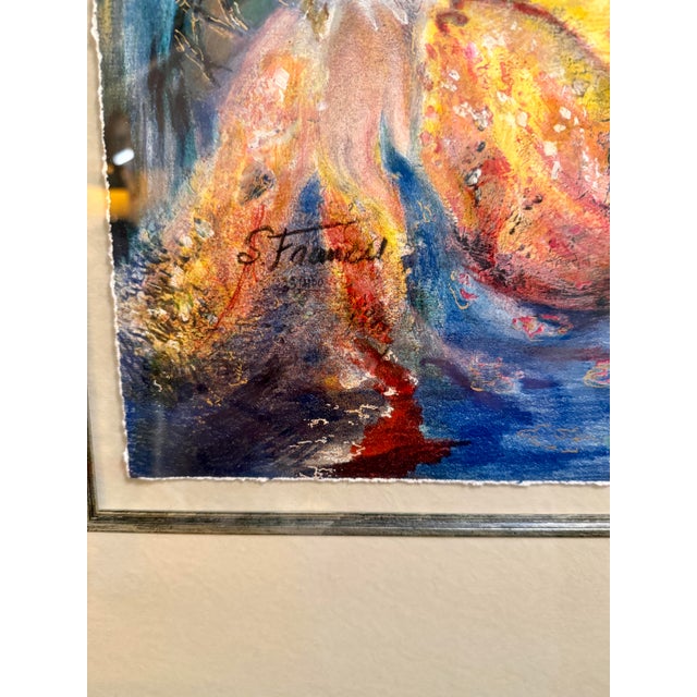 Paper Late 20th Century "Serenade" Print by Sevitt Francis No. 33/400 For Sale - Image 7 of 8