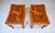Mid 20th Century Italian Parquetry Inlaid Olive Burl Wood Side Tables Louis XV Style For Sale - Image 5 of 13