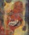 This captivating oil painting on canvas by French artist Suzanne Jean, titled Fonds Marins (Underwater) and dated 1952,...