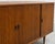 Brown Extra Long Mid Century Modern Tambour Door Garrard Cabinet | Walnut Credenza Sideboard, C. 1960’s For Sale - Image 8 of 13