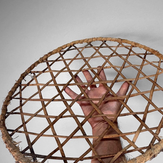 Japanese Bamboo Zaru Drying Trays, 1930, Set of 5 For Sale - Image 10 of 13