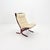 Set of Mid-Century Modern Siesta Chair and Ottoman in Cream White Leather by Ingmar Relling, 1970s For Sale - Image 16 of 18