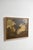 Landscape with ruins painting, 1960s. Height: 69 cm - 27.17 in Length: 86 cm - 33.86 in Width: 3 cm - 1.18 in