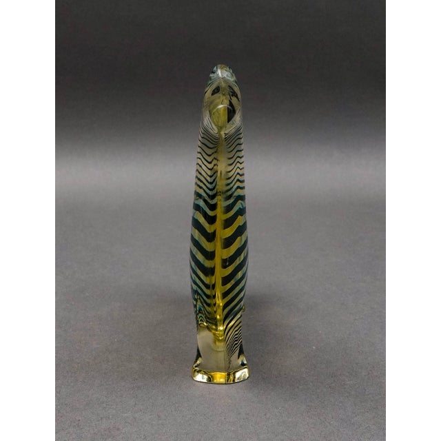 Op Art Mid 20th Century Abraham Palatnik Brazil Lucite Acrylic Op Art Alpaca Llama Zebra Horse Figurine For Sale - Image 3 of 8