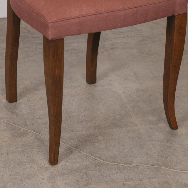 1920s French Scalloped Walnut Chair For Sale - Image 17 of 18
