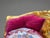 Late 20c French Louis XVI Red Velvet Gilt Beech Settee For Sale - Image 10 of 13