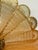 Metal Oversized Victorian Brass Figural Peacock Folding Fireplace Screen For Sale - Image 7 of 9