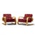 Mid-Century Modern Alvar Aalto Armchair 400 Tank Mid Century Bentwood Lounge Chairs - Pair For Sale - Image 3 of 13