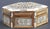 Wood Moorish Handcrafted Octagonal Box with White Mosaic Marquetry For Sale - Image 7 of 12