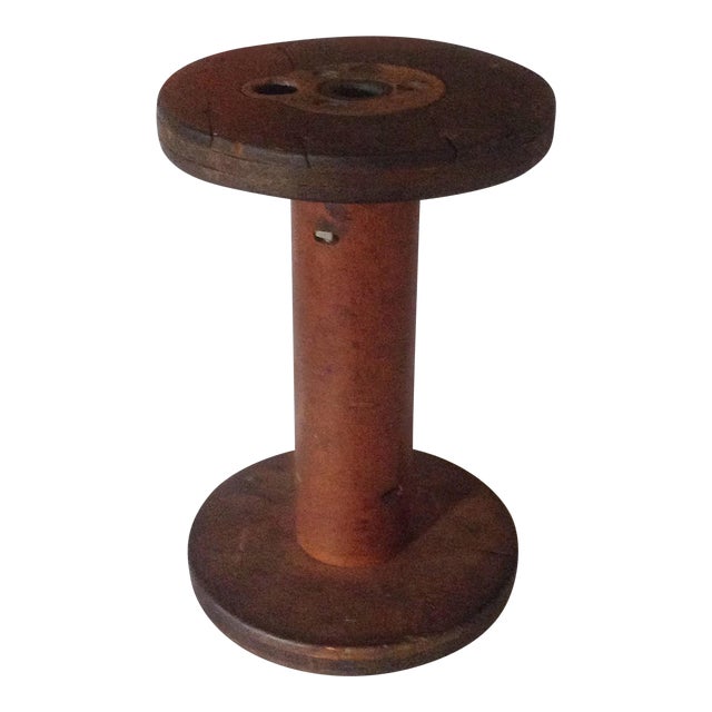Large Wooden Spool Chairish