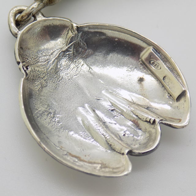 Metal Vintage Italian Handmade Genuine Sterling Silver 925 Ladybug, 1980s For Sale - Image 7 of 12