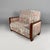 1930s Art Deco Italian Sofa in Fabric with Geometric Pattern and Wood, 1930s For Sale - Image 5 of 16