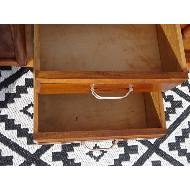 Vintage Sideboard in Walnut, 1950s For Sale - Image 15 of 18