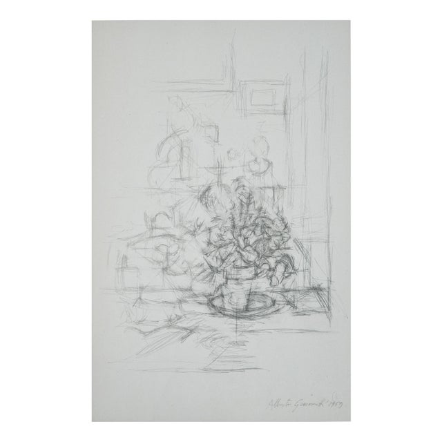 A. Giacometti, Vaso con Pianta, 1963, Lithograph For Sale - Image 9 of 9