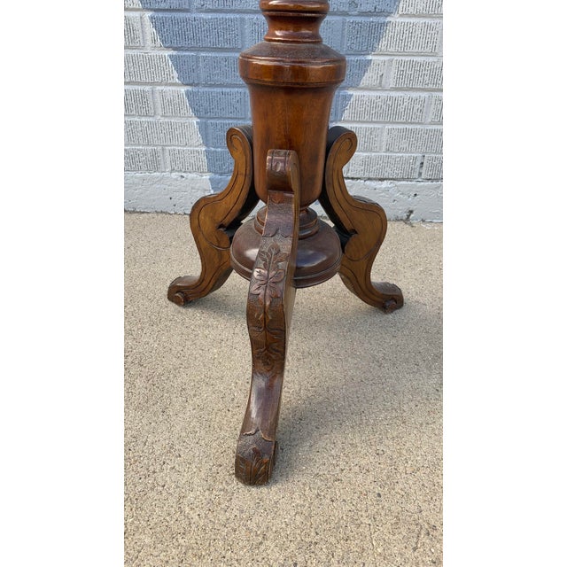 French Antique Pillar Plant Stand For Sale - Image 4 of 8