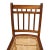 1920's Victorian American Chestnut Cane Seat Side Desk Chair For Sale - Image 9 of 17