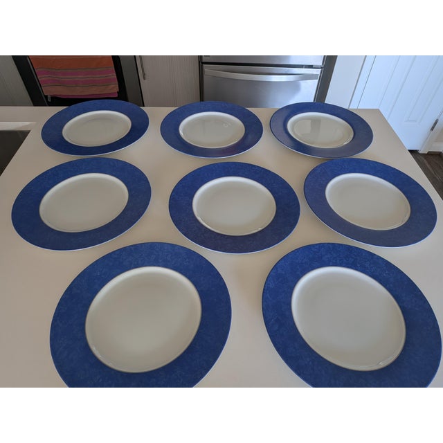 1990s Mid Century Modern Christolfe Porcelain Presentation Plates - Set of 8 For Sale - Image 10 of 10