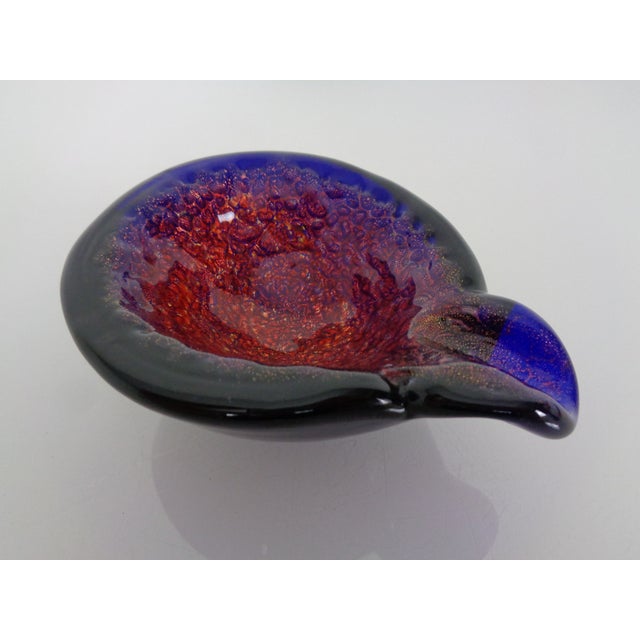 Murano glass ashtray from the 1960s. I have official proof of authenticity such as vintage catalogs, designer records, or...