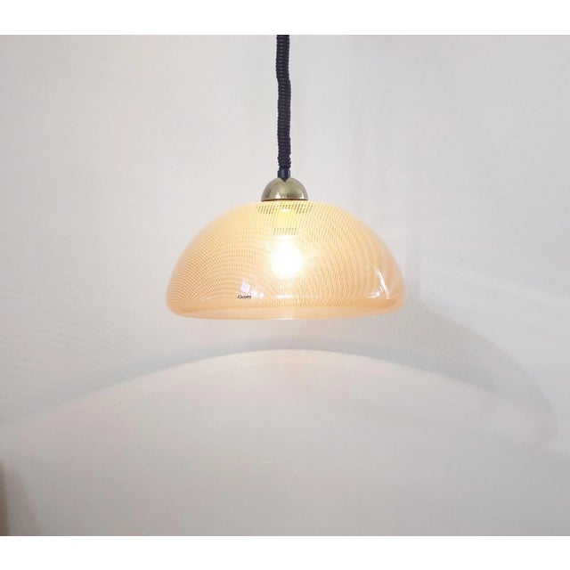1970s Italian Space Age Pendant Lamp, 1970s For Sale - Image 5 of 11