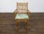 Set of Four Midcentury English Faux Bamboo Armchairs with Thin Cushions For Sale - Image 9 of 12