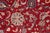 Beautiful Floral 1990's Pak-Persian Red/Blue Wool Rug - 6'2'' X 9'2'' For Sale In New York - Image 6 of 9
