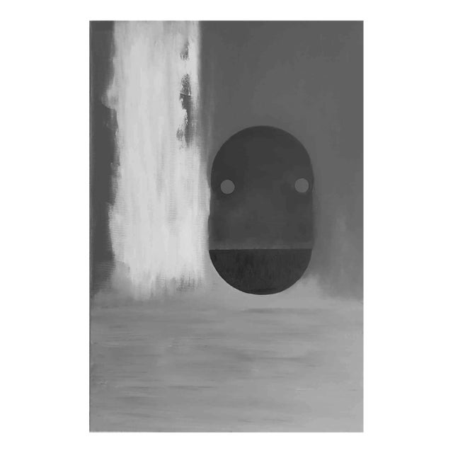 Paolo Cantù, Black Mirror, Acrylic on Canvas, 2020 For Sale