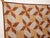 Early 20th Century Brown Geometric Quilt For Sale - Image 5 of 12