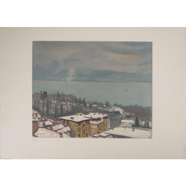 Albert Marquet, Sea View, Late 19th or Early 20th Century, Original Etching For Sale - Image 6 of 6