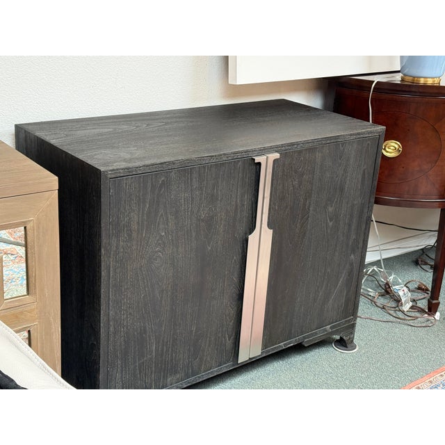 Contemporary Brownstone Palmer Server, Mink For Sale - Image 3 of 12