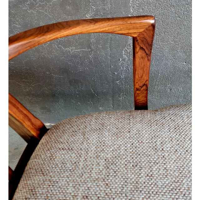 Eva Rosewood Dining Chairs by Niels Koefoed for Koefoeds Hornslet, Denmark - Set 4 For Sale - Image 9 of 17