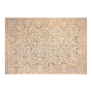 Antique Persian Kirman Camel Handmade Wool Rug