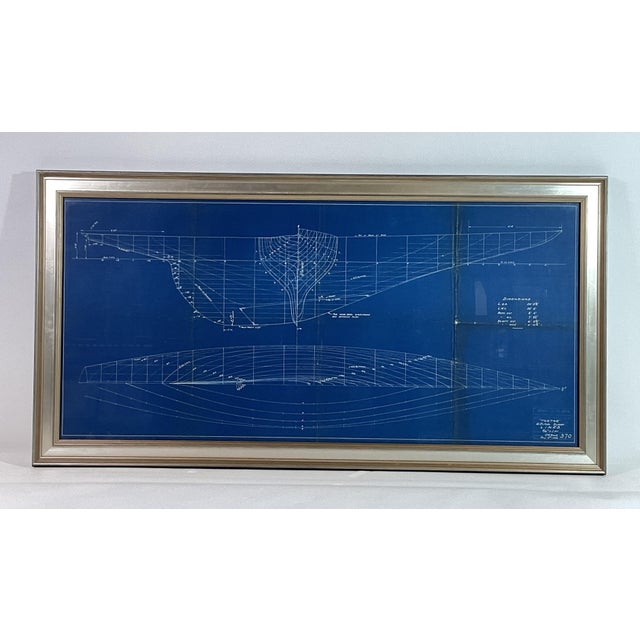 Original Yacht Blueprint for the Q Class Sloop "Tartar" For Sale In Boston - Image 6 of 12