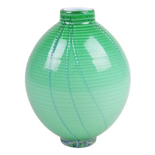 Mid-Century Vase in Glass, Czech, 1960s For Sale