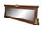 Victorian Antique French Louis XVI Mahogany Ormolu Overmantle Mirror Dresser Backsplash 49" For Sale - Image 3 of 14